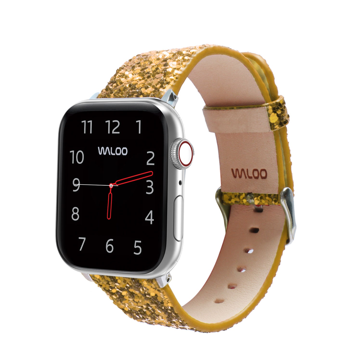 Leather Bling Band for Apple Watch Series 1/2/3/4/5/6/SE Etsy