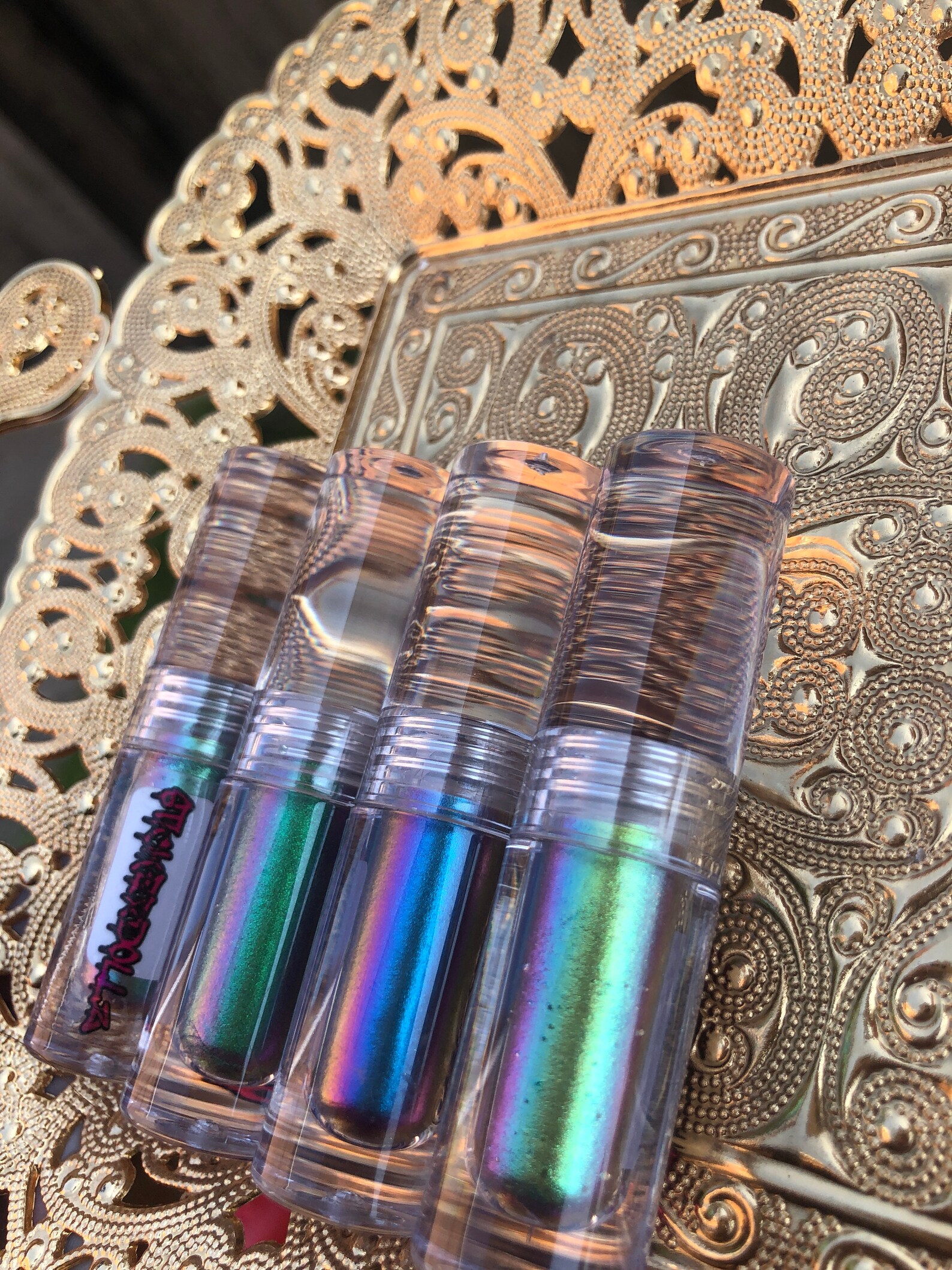 Duochrome Eyeshadow Liquid Duochrome Eyeshadow Duochrome Etsy