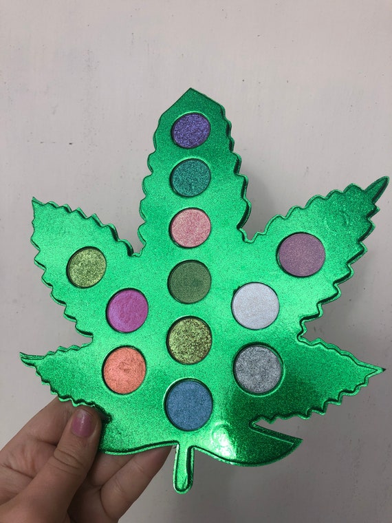 Duochrome Eyeshadow palette, duochrome eyeshadow , Christmas, eyeshadow, Christmas , gift, indie makeup , pressed multichromes, multichrome