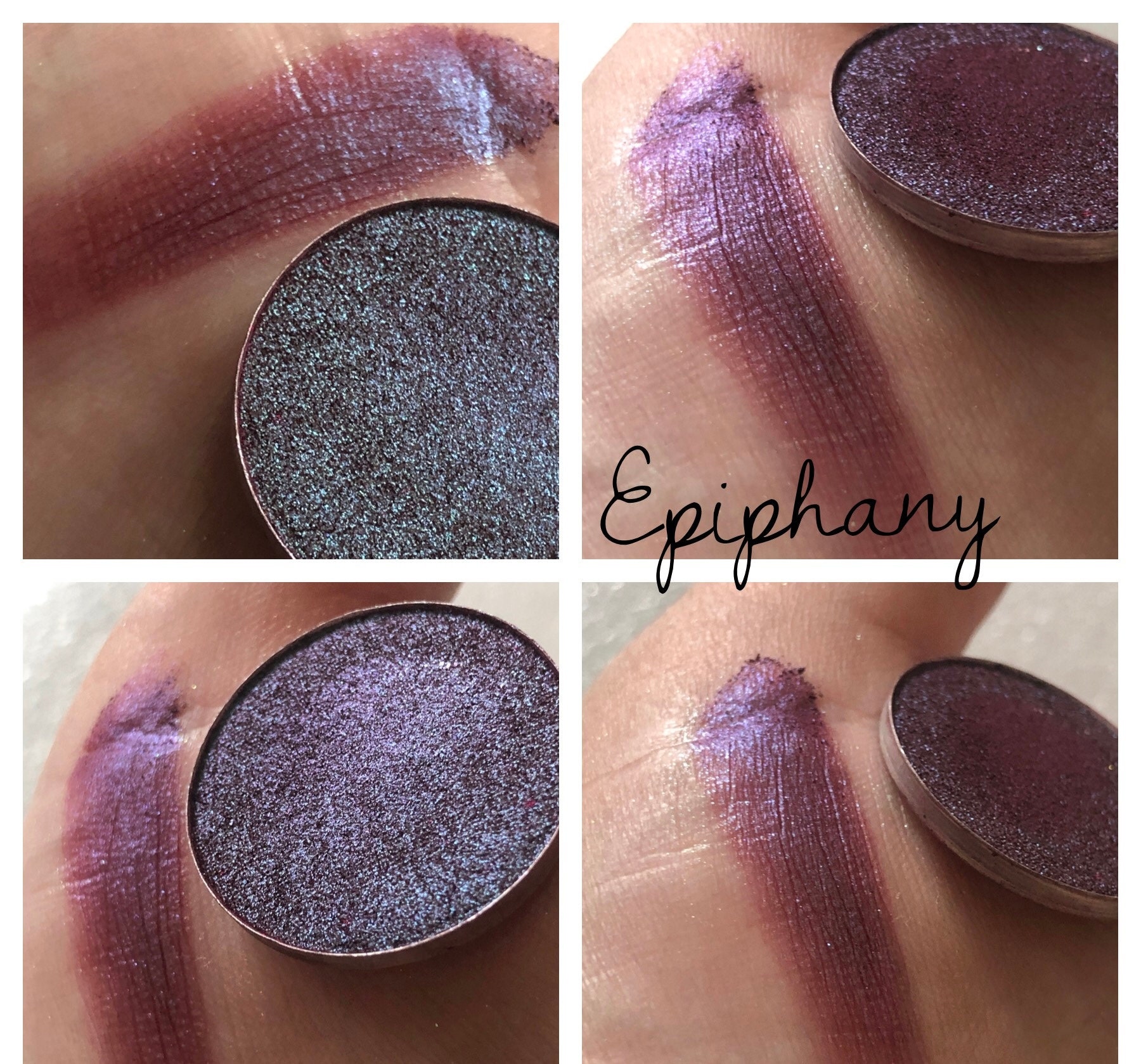 Duochrome eyeshadow glitter chrome colour changing pigment Etsy