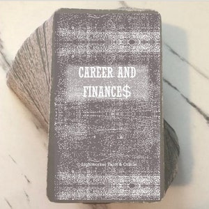 Card Deck: Career and Finances - (Ships from Asia - 3 weeks)