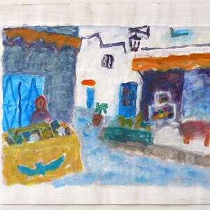 Chefchaouen (Marocco) / incorniciato