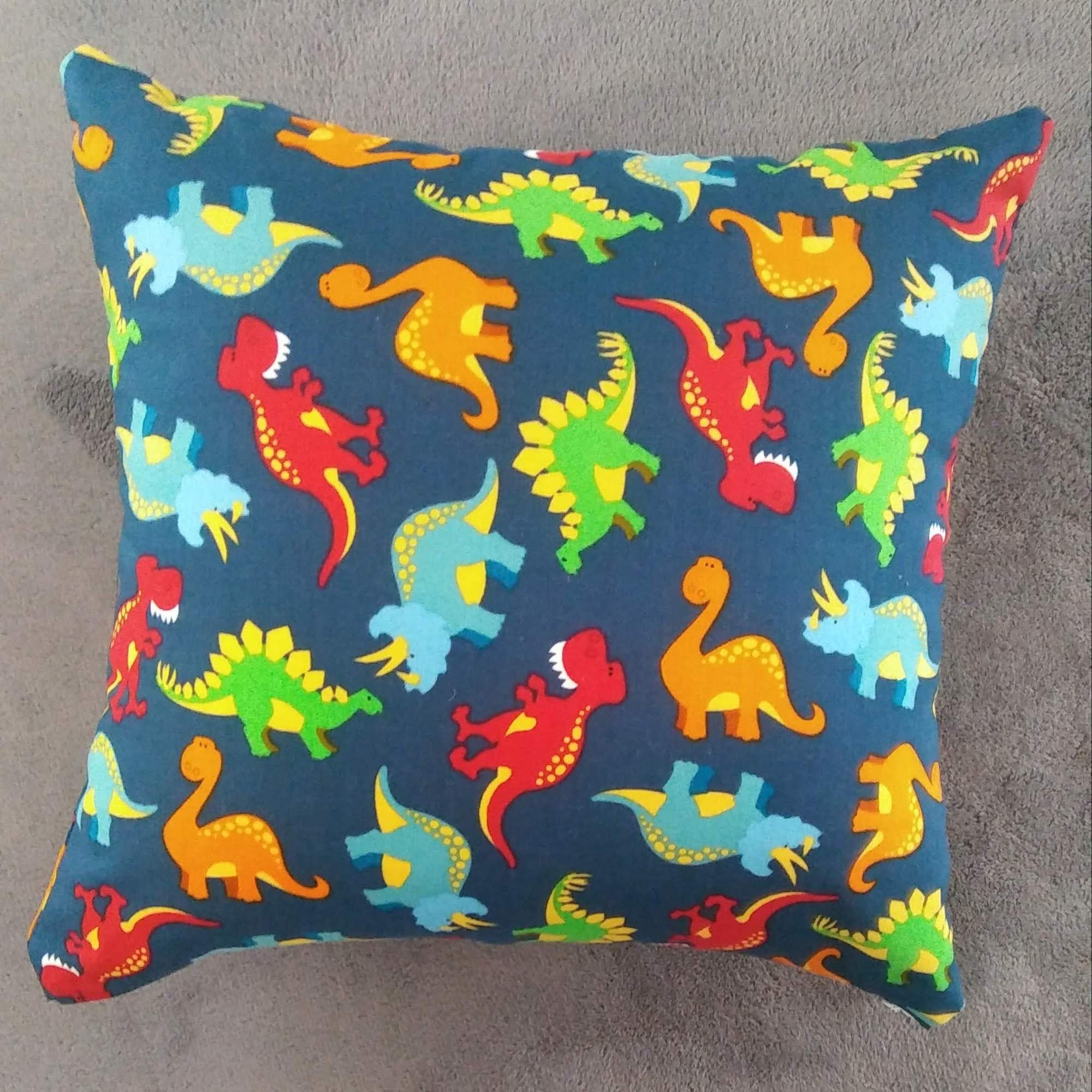 Dinosaur 12x12 Pillowcase Personalized Dinosaur Pillowcase Etsy UK