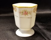 Antique Nippon Rose Moriage Toothpick Holder