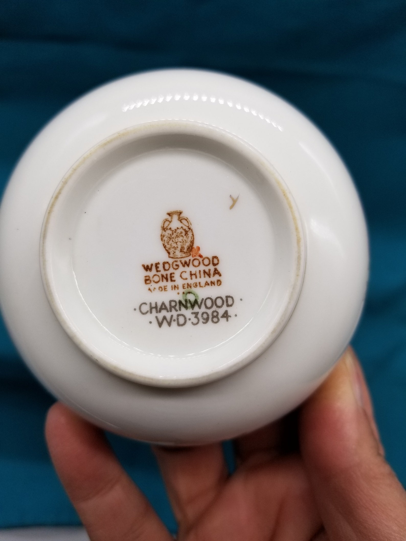 Vintage Wedgwood Bone China Charnwood Mini Creamer and Open Etsy