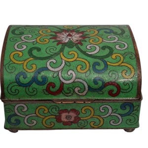 Cloisonne Cigarette Box