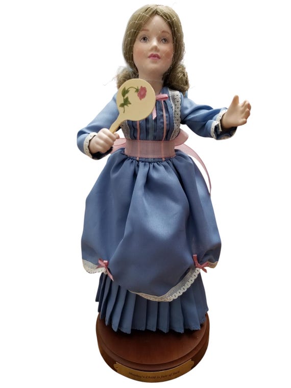 Vintage Danbury Mint Children of the Week Collection Dolls - Etsy