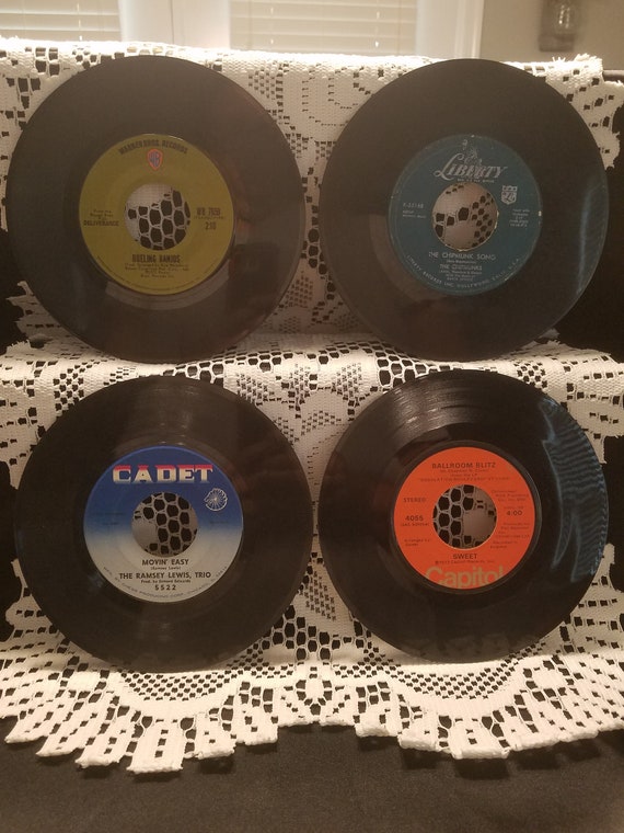 Vintage 45 RPM Vinyl Records Lot 5 - Etsy