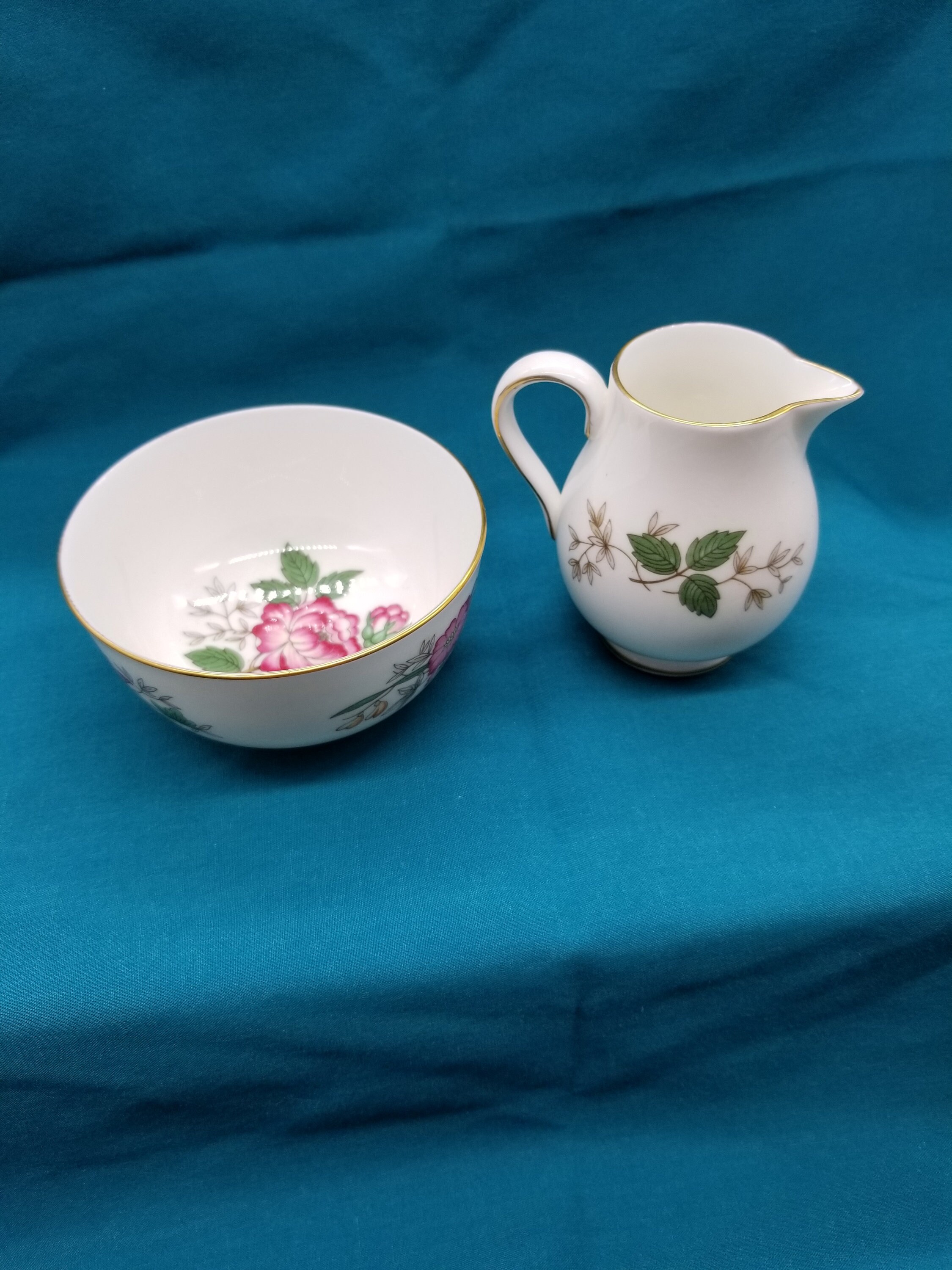 Vintage Wedgwood Bone China Charnwood Mini Creamer and Open Etsy