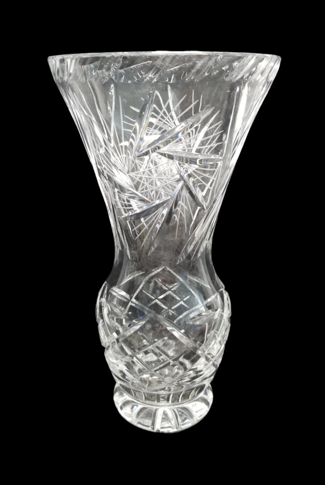 Vintage Nachtmann Bleikristall Cut 24% Lead Crystal Vase - Etsy