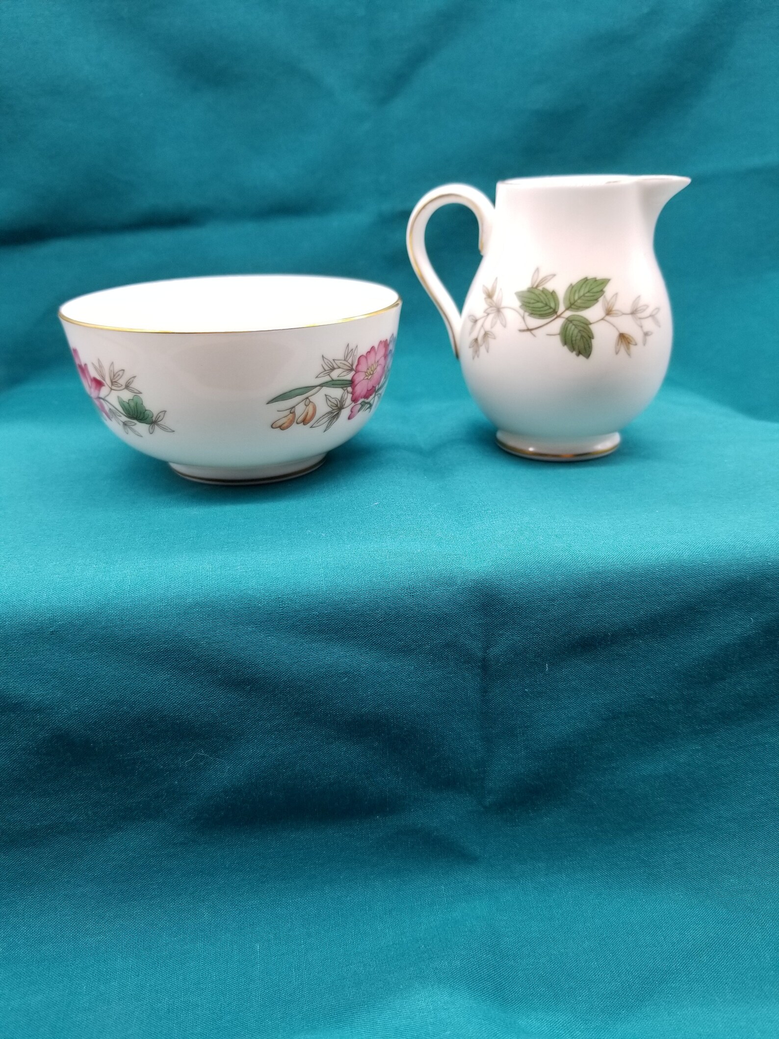Vintage Wedgwood Bone China Charnwood Mini Creamer and Open Etsy