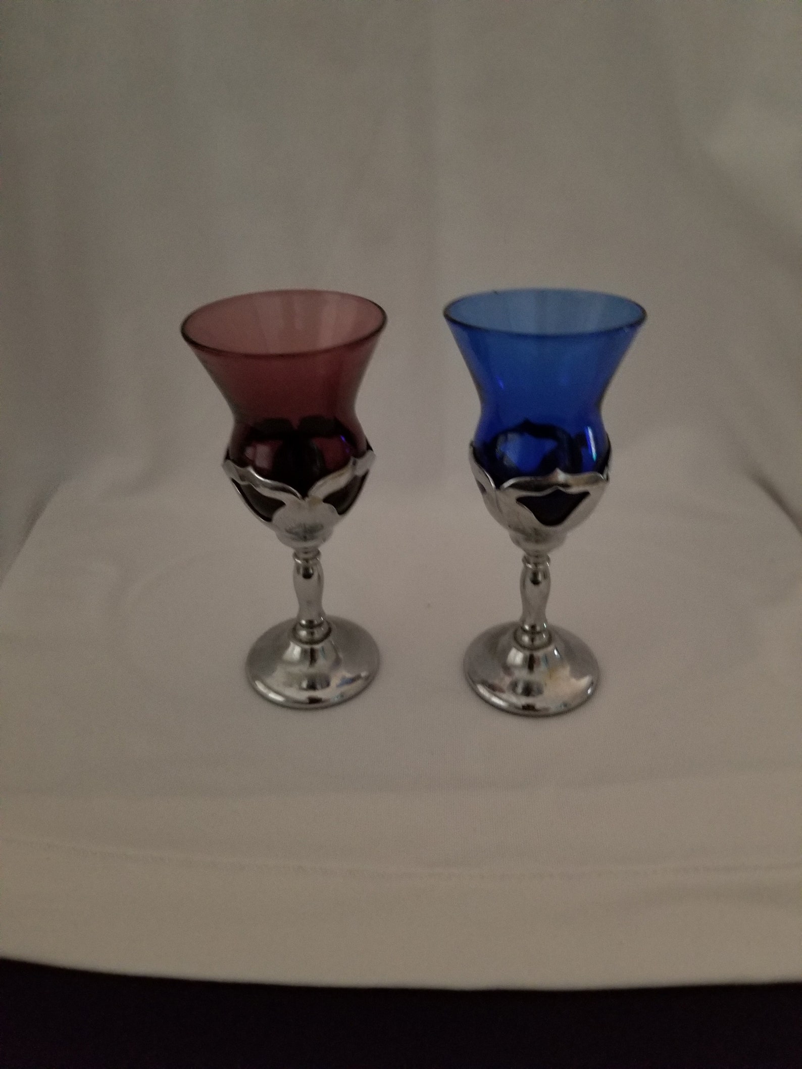 Antique Art Deco Farberware Cordial Shot Glasses Etsy