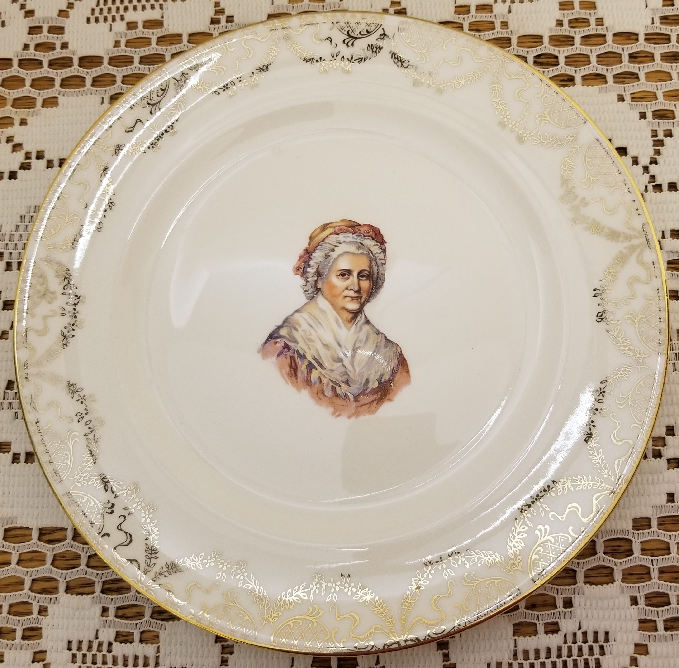 Martha Washington Plate - Etsy