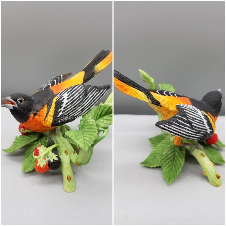 Lenox Porcelain Garden Birds Figurines Etsy