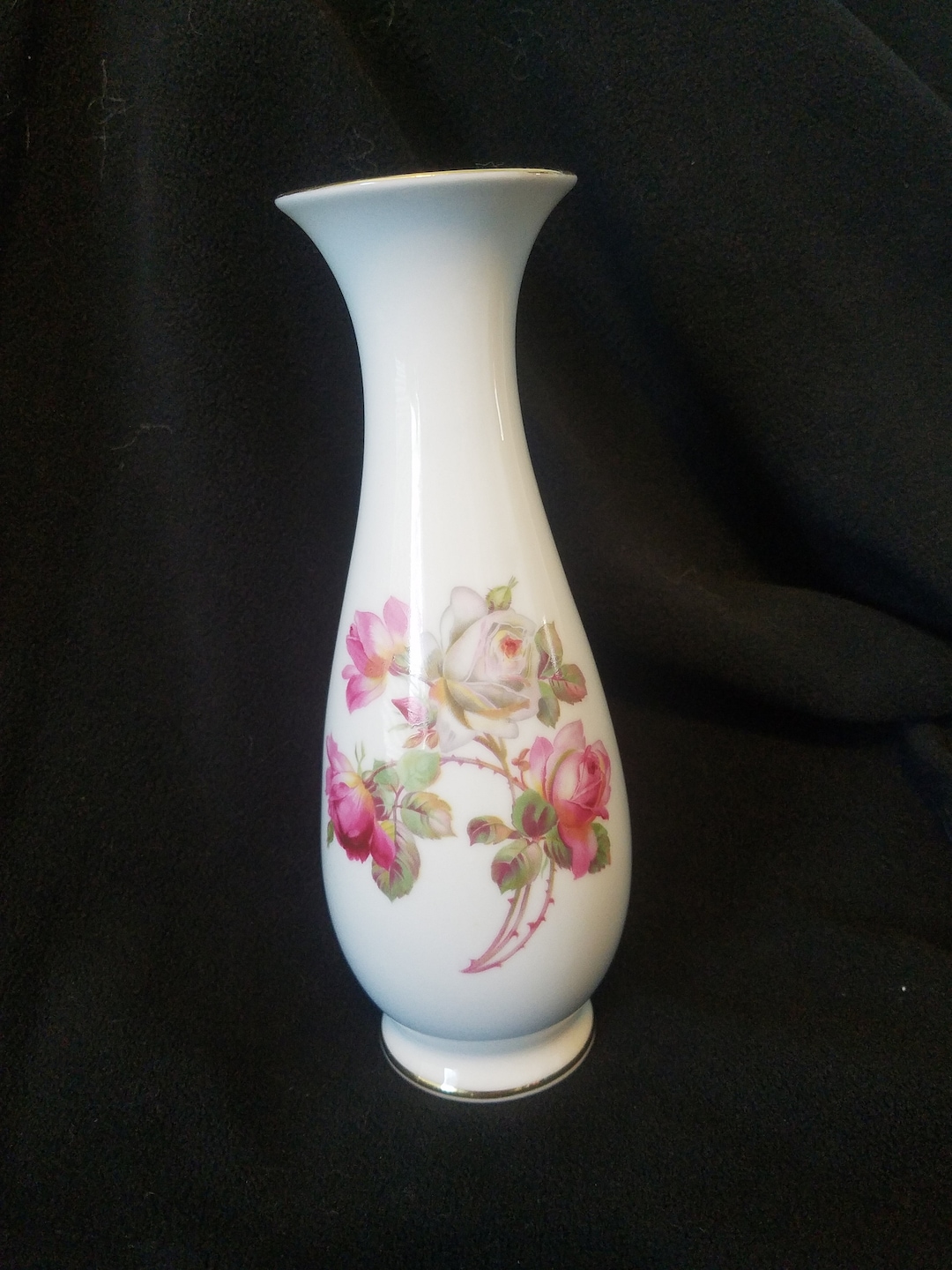 Royal Porzellan Bavaria KPM Germany Rose Vase - Etsy