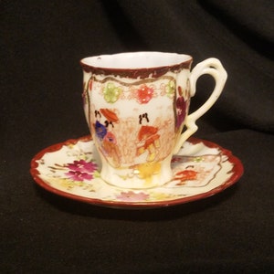Vintage Japanese Cup and Saucer