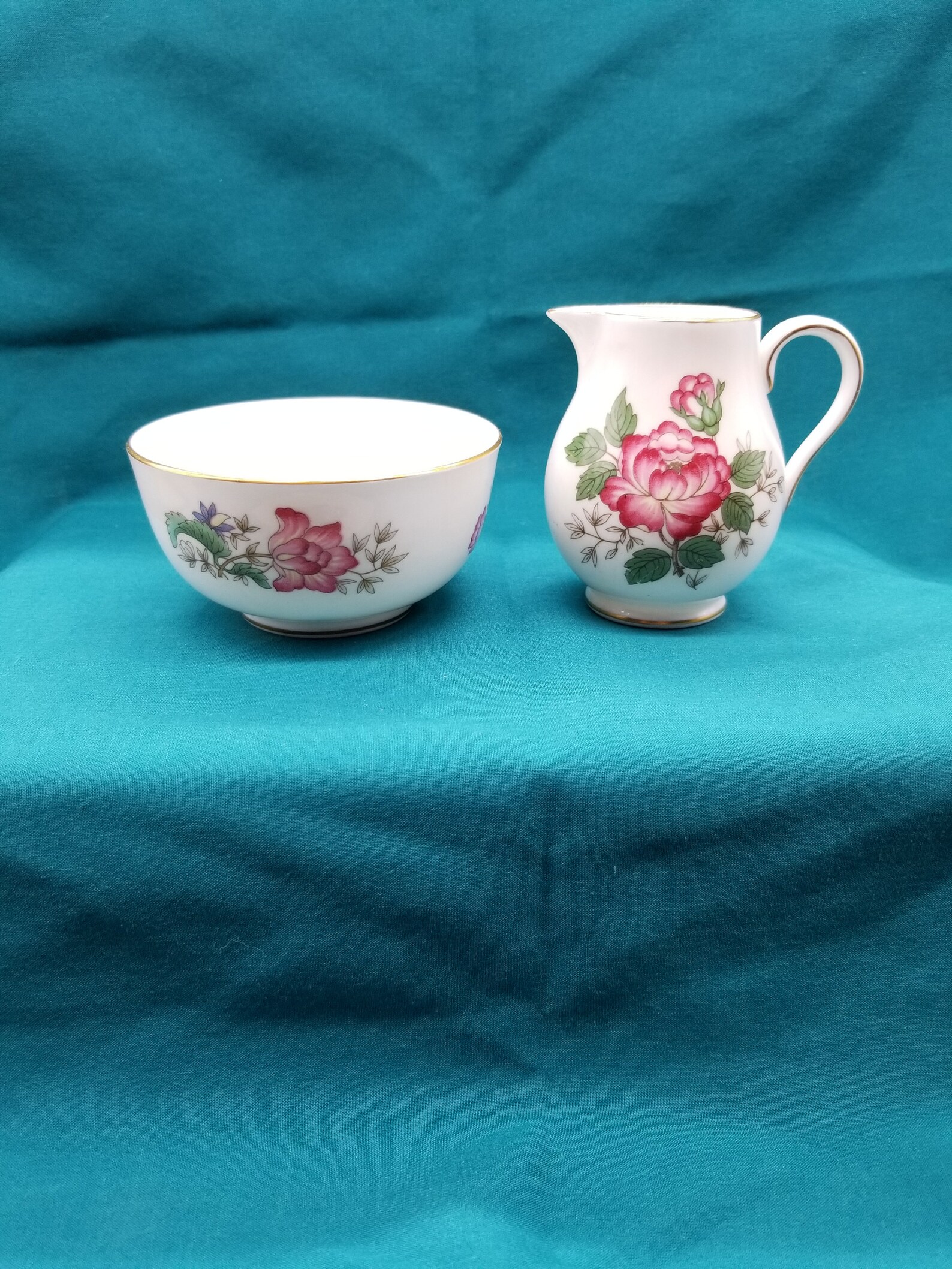 Vintage Wedgwood Bone China Charnwood Mini Creamer and Open Etsy