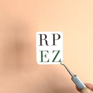 Powerlifting, Weightlifting, Crossfit RPE, Easy ; RPEZ Sticker | Glossy Vinyl Sticker