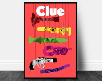 Clue Movie Poster (Minimalist Fan Art)