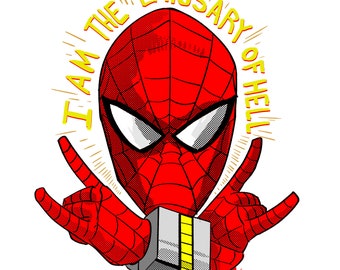 Spider-Man Emissary of Hell Sticker