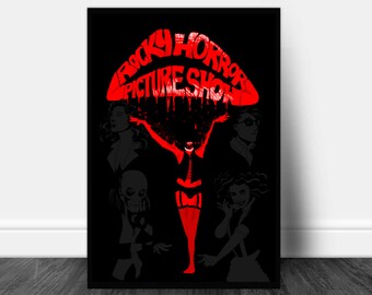 Rocky Horror Picture Show (Minimalist Art Print)