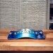 Blue Ombré Ceramic Menorah, Ribbon Menorah, Candelabra, Chanukah ...