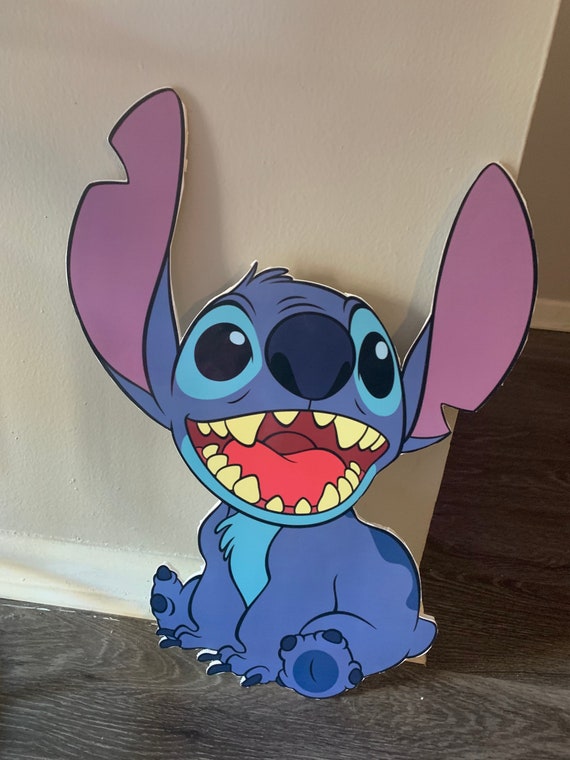 Disney Blue Stitch Birthday Decoration Lilo Stitch Party Tableware