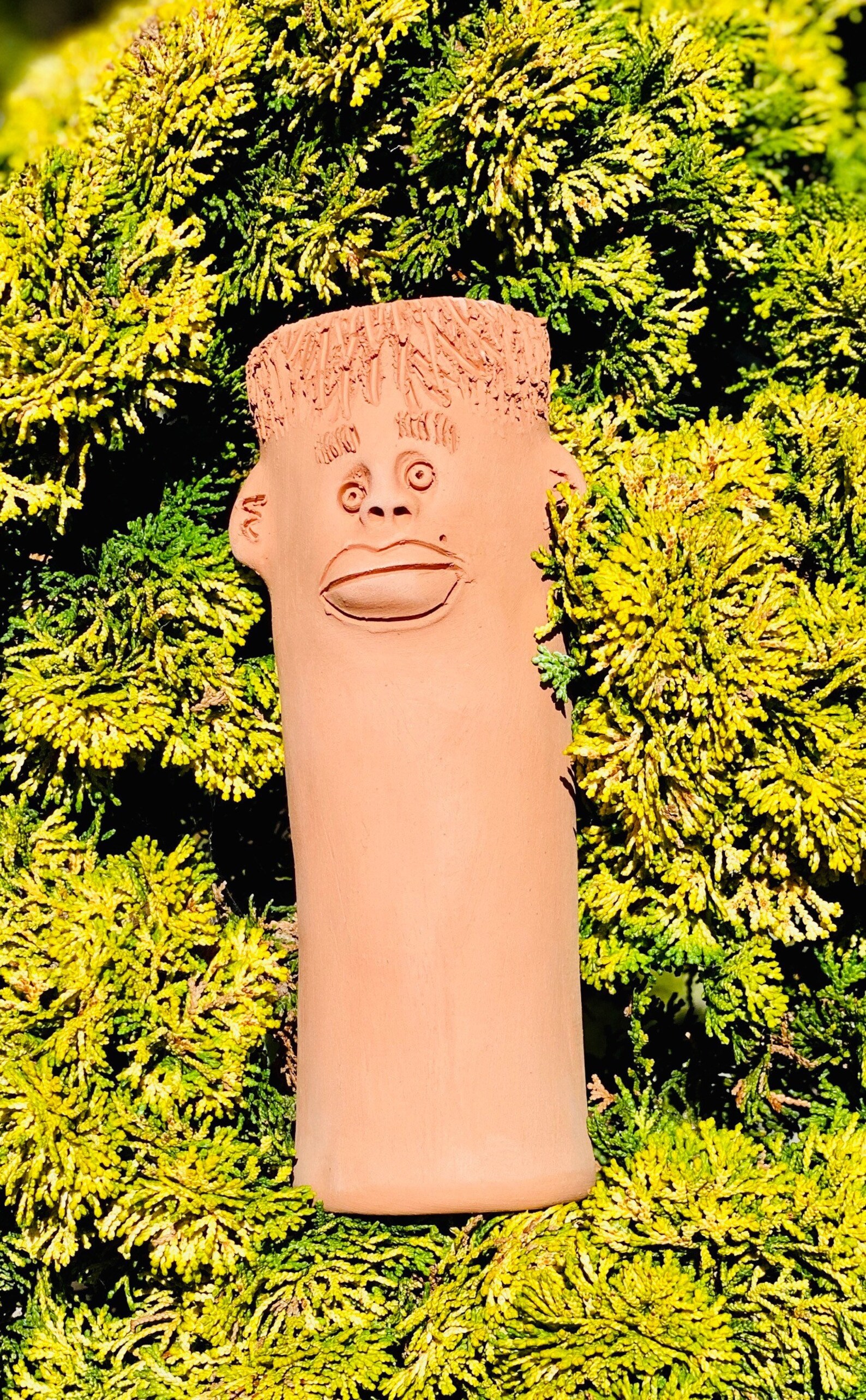 Face Plant Handcrafted Terracotta Pot Handmade Clay Pots Etsy