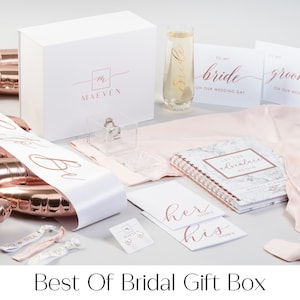 Engagement Gift Box, Gift Box for Brides, Bridal Shower Gift, Maeven Bridal Box Planning Box, Bride Gift Basket, Wedding Planner Gift