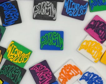 LSDREAM Kandi Bead, Funny Rave Charm, PLUR Trade Kandi Singles Festival Bead
