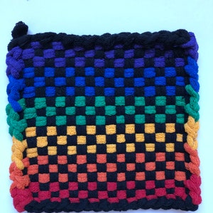 Agarradera arcoiris