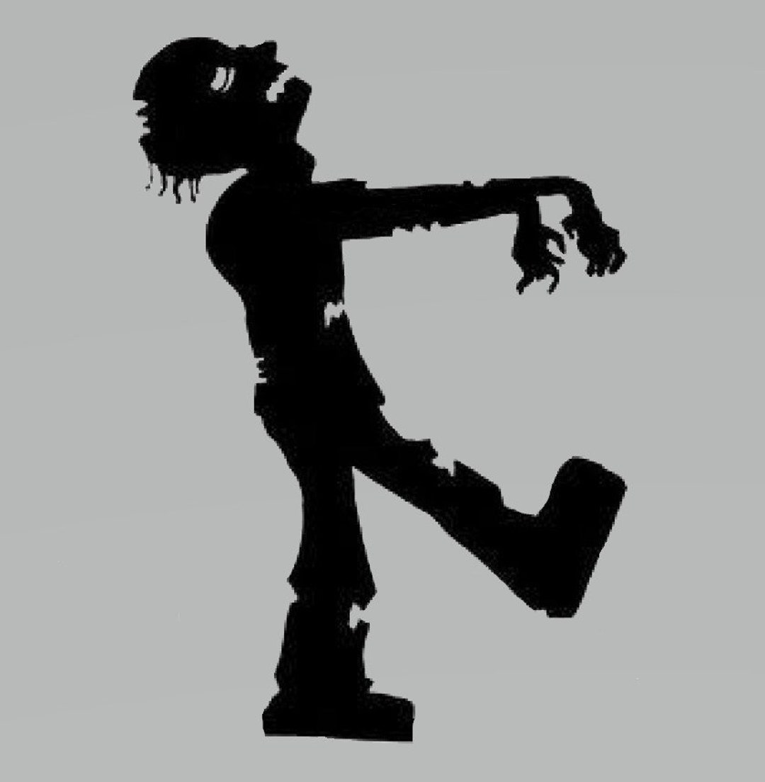 Zombie Windshield Vinyl Decal Sticker Etsy