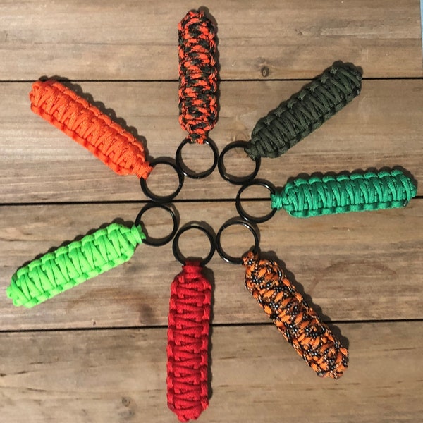 Paracord Keychain Etsy