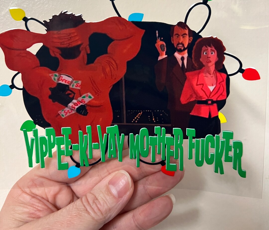 Yippee Kay Yay UV DTF Wrap Etsy