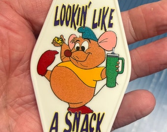 Keychain Lookin' Like A Snack UV DTF Decal