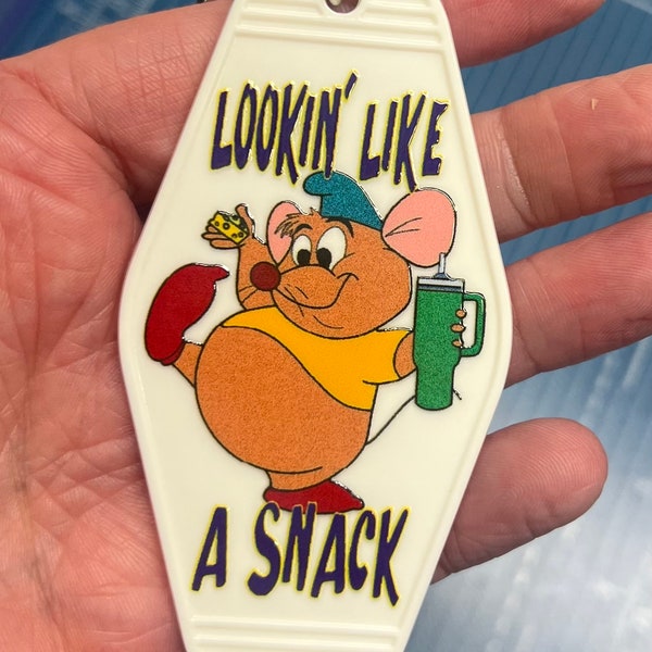 Keychain Lookin' Like A Snack UV DTF Decal