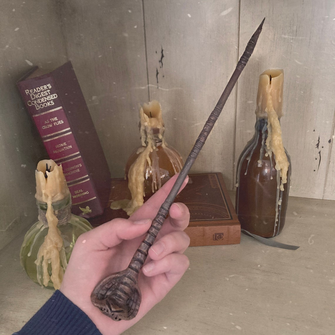 SNAKE WAND Harry potter wand wand fantastic beasts magic Etsy
