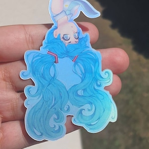 Hatsune Miku Matte Holographic Sticker