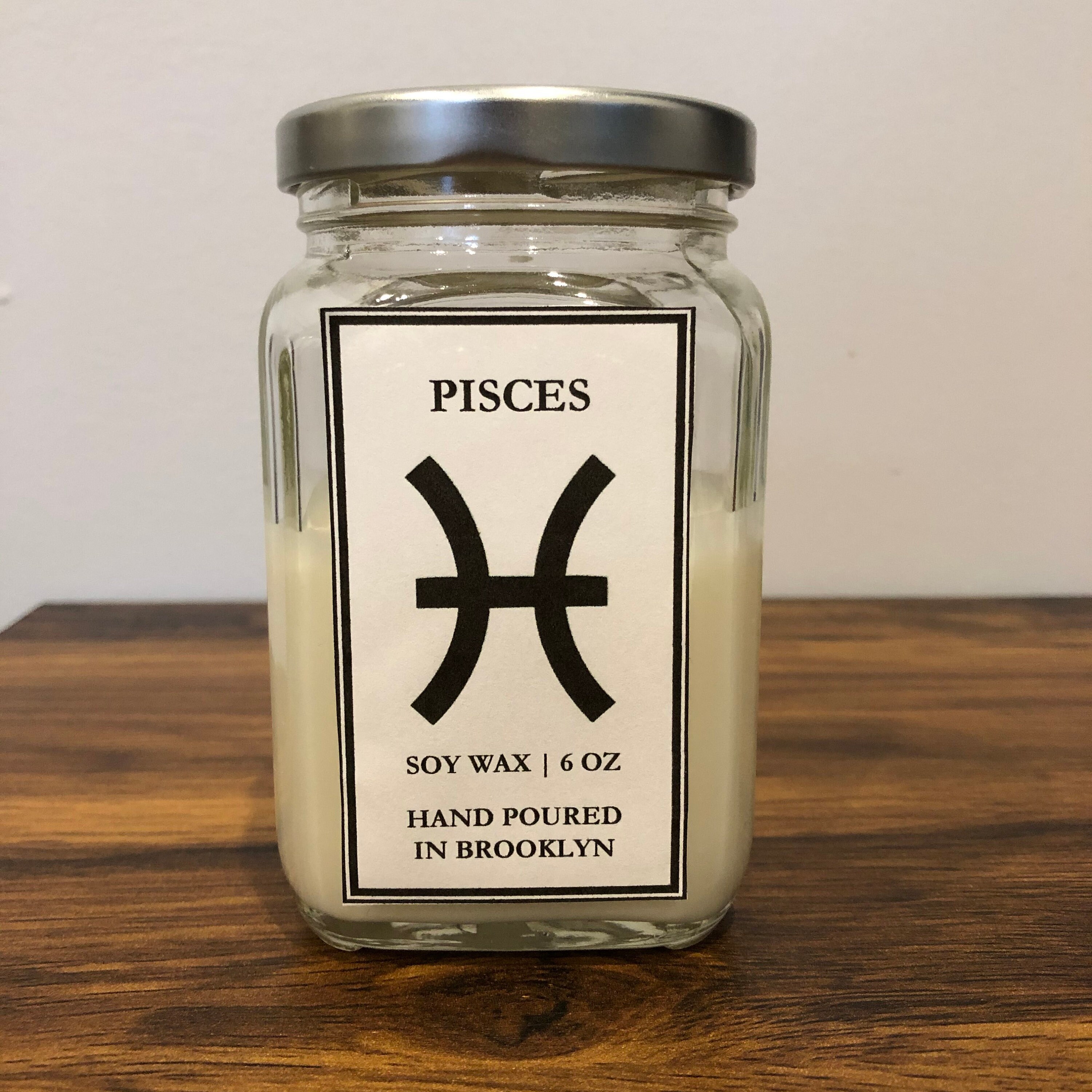 Buy Zodiac Astrology Candle Pisces Illuminated Star Sign Online in