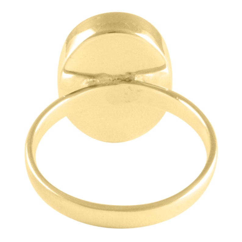 Cab Resin DIY jewelry supplies 6x4mm 925 Sterling silver Oval Bezel Gold plated Blank Ring 30x20mm Oval Cabochon Blank ring