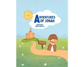 The Adventures of Jonah, KJV Storybook for Kids, Jonah Story Book, Jonah and the Big Fish, Bible Story Book, Physical Item