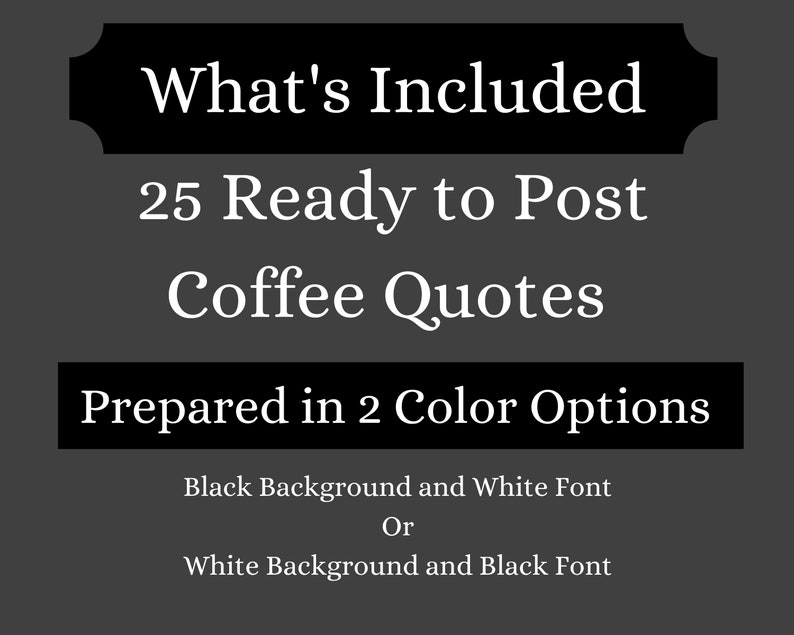25 More Coffee Quotes for Instagram Coffee Quotes for Social Etsy