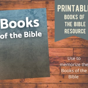 Books of the Bible | Books of the Bible Guide | 66 Books of the Bible | Learn the Books of the Bible | Sunday School | Small Groups | KJV