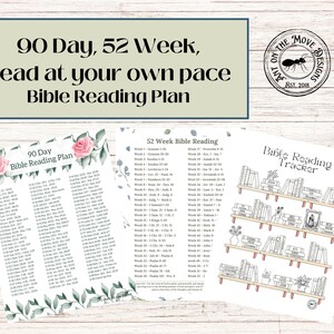 2025 Bible Reading Plans, 8 Printable Bible Reading Schedules, Faith ...