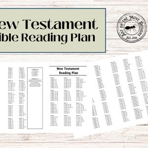 2025 Bible Reading Plans, 8 Printable Bible Reading Schedules, Faith ...