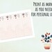 Daily Pray List Bookmarks, Printable Bookmarks, Prayer List - Etsy
