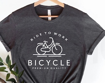 Cadeau vélo, amateur de vélo, chemise, t-shirt, t-shirt de vélo, chemise de vélo, chemise de vélo, vêtements de vélo, VTT, chemise Good day to ride