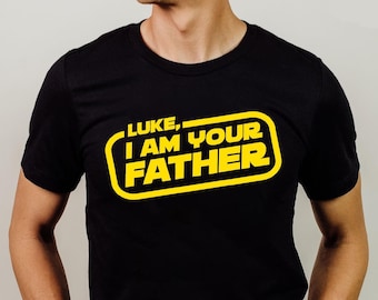 Funny Space Dad Shirt, Galactic Dad Tee, Sci Fi Father Shirt, Funny Movie Parody Shirt, Father's Day Gift, Nerd Dad Shirt