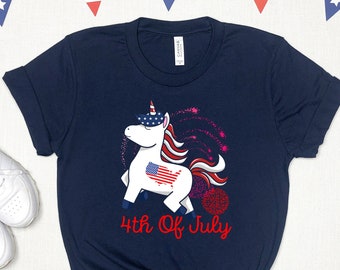 unicorn shirt, 4th of july shirt, 4th of july clothing, Fourth of july, merica shirt, Patriotic Shirt,  Memorial day shirt, America Shirt,