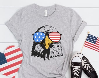 Patriotic Eagle Shirt,American Flag Eagle, Eagle Shirt, American Flag Shirt, 4th of July Shirt, Veteran Gift, pride, Conservative shirt,